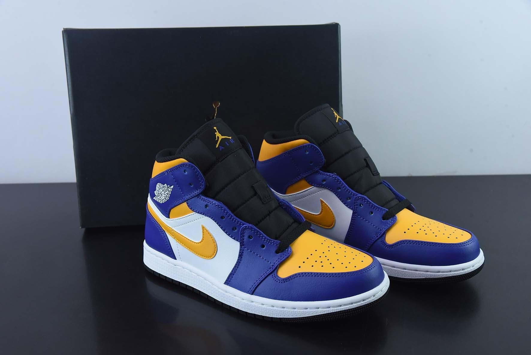 Nike Air Jordan 1 Mid Lakers Main image