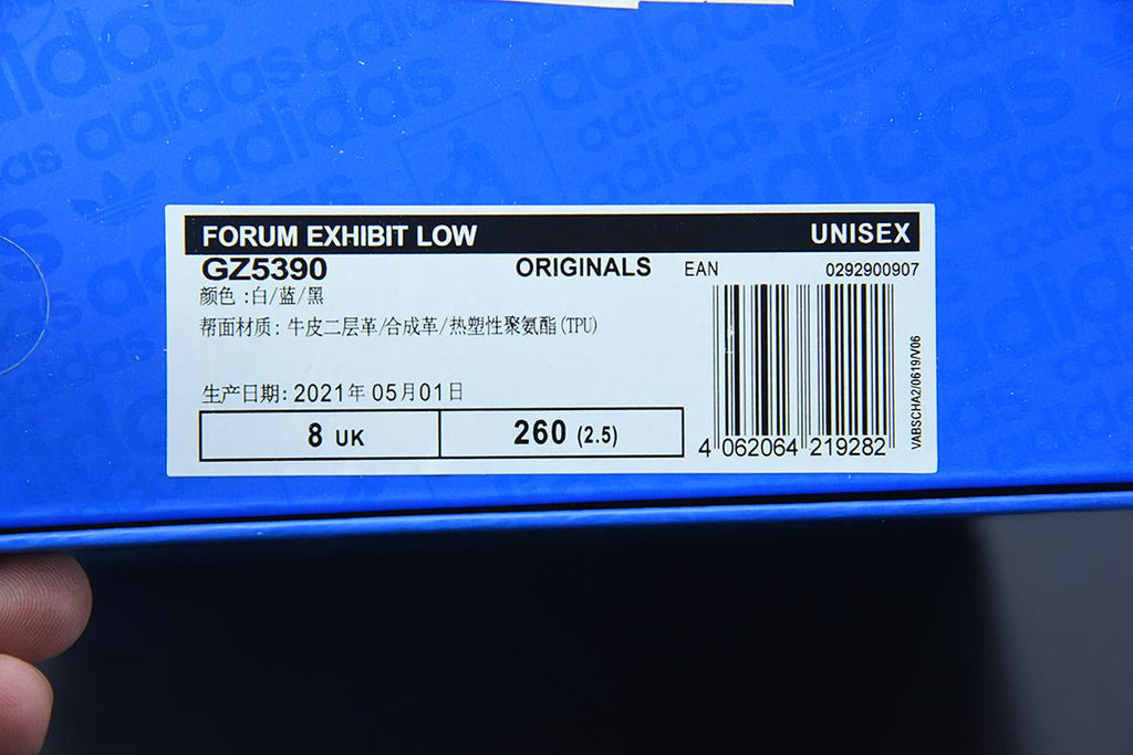 Adidas Forum 84 Low Aqua