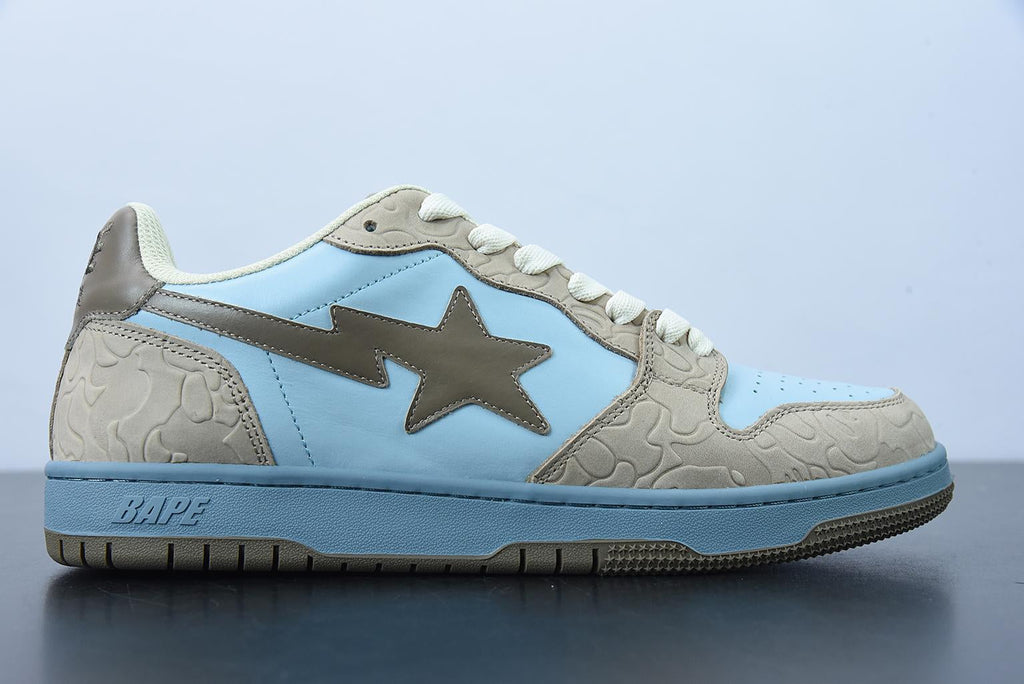 Bape Sta Court Low Sta Beige