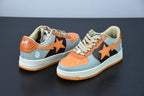 Bape Sta Low Grey Orange