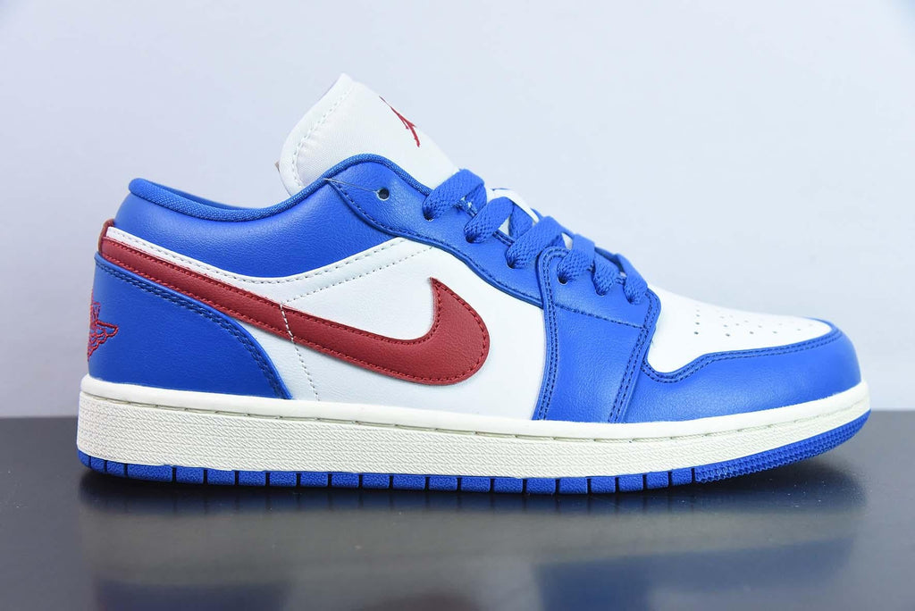 Nike Air Jordan 1 Low Sport Blue Gym Red
