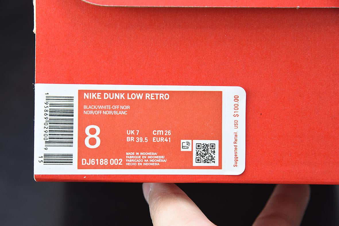 Nike Dunk Low White Black