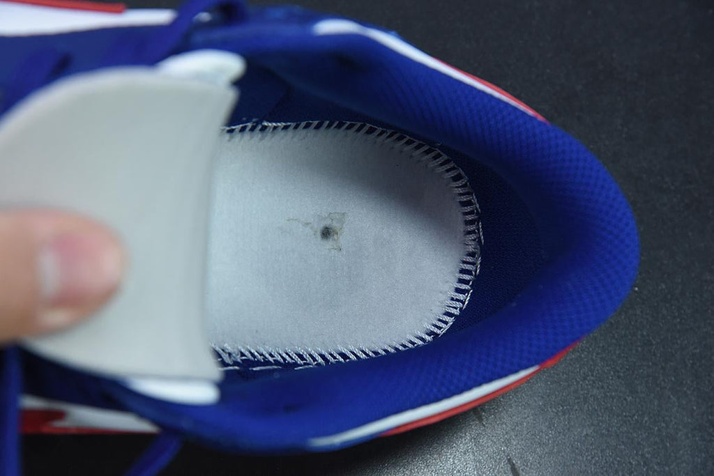 Nike Dunk Low White and university Red