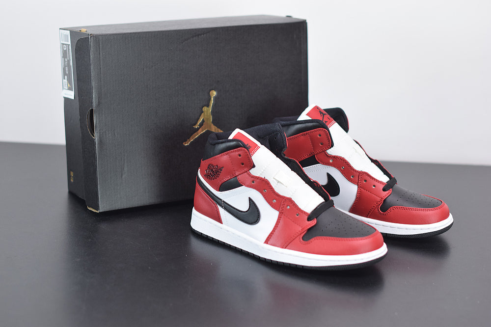 Nike Air Jordan 1 Mid Chicago Black Toe Main image