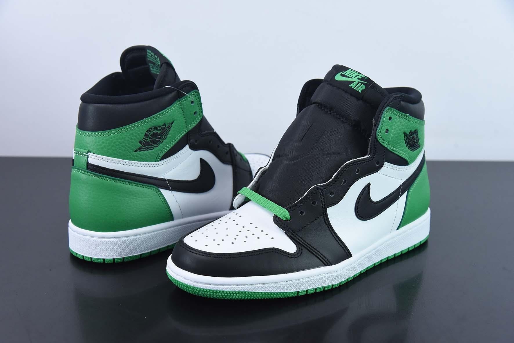 Nike Air Jordan 1 High Lucky Green Secondary image