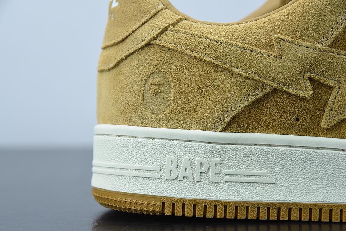 Bape Sta Low Suede Yellow
