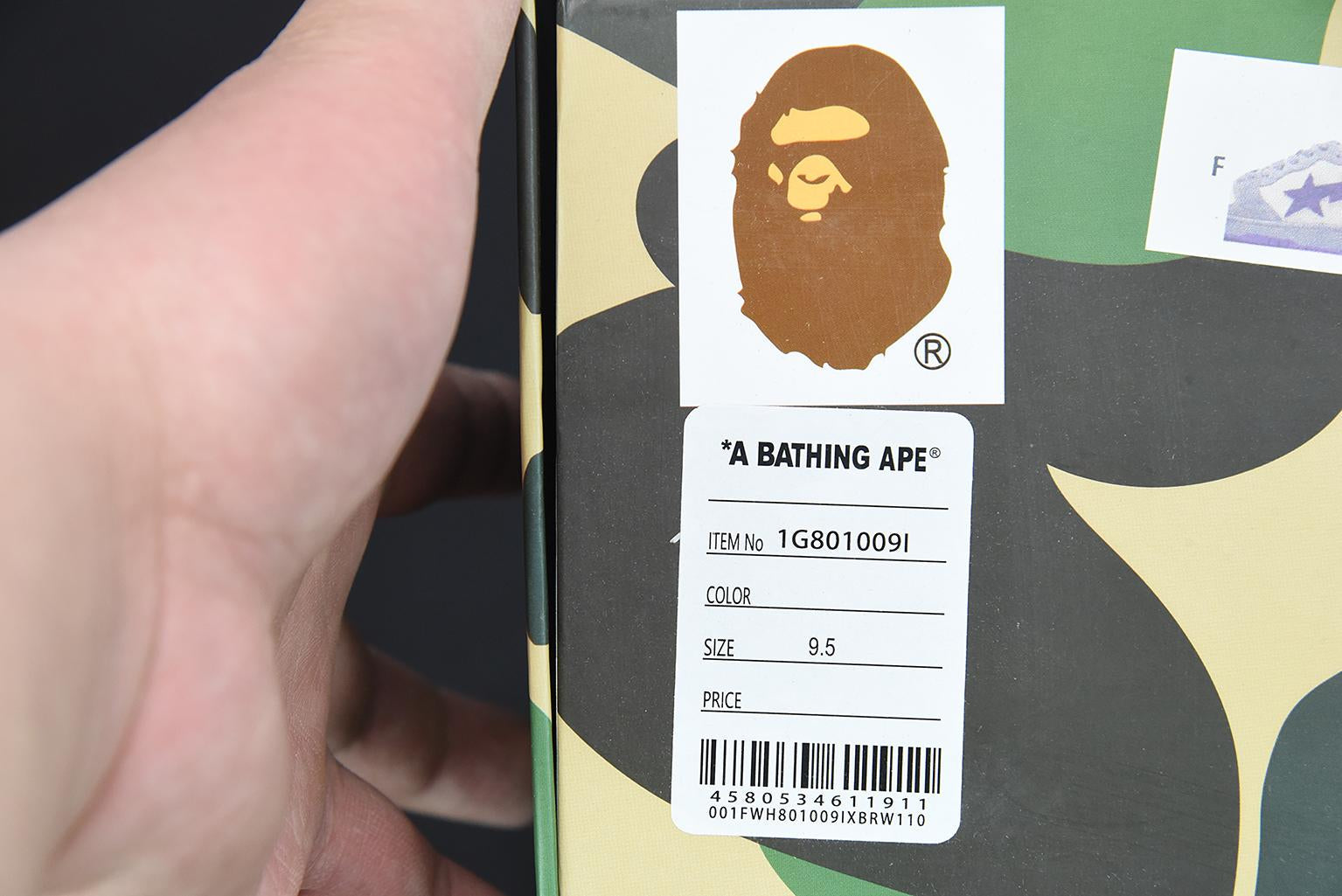 Bape Sta Mist Grey Royal Purple