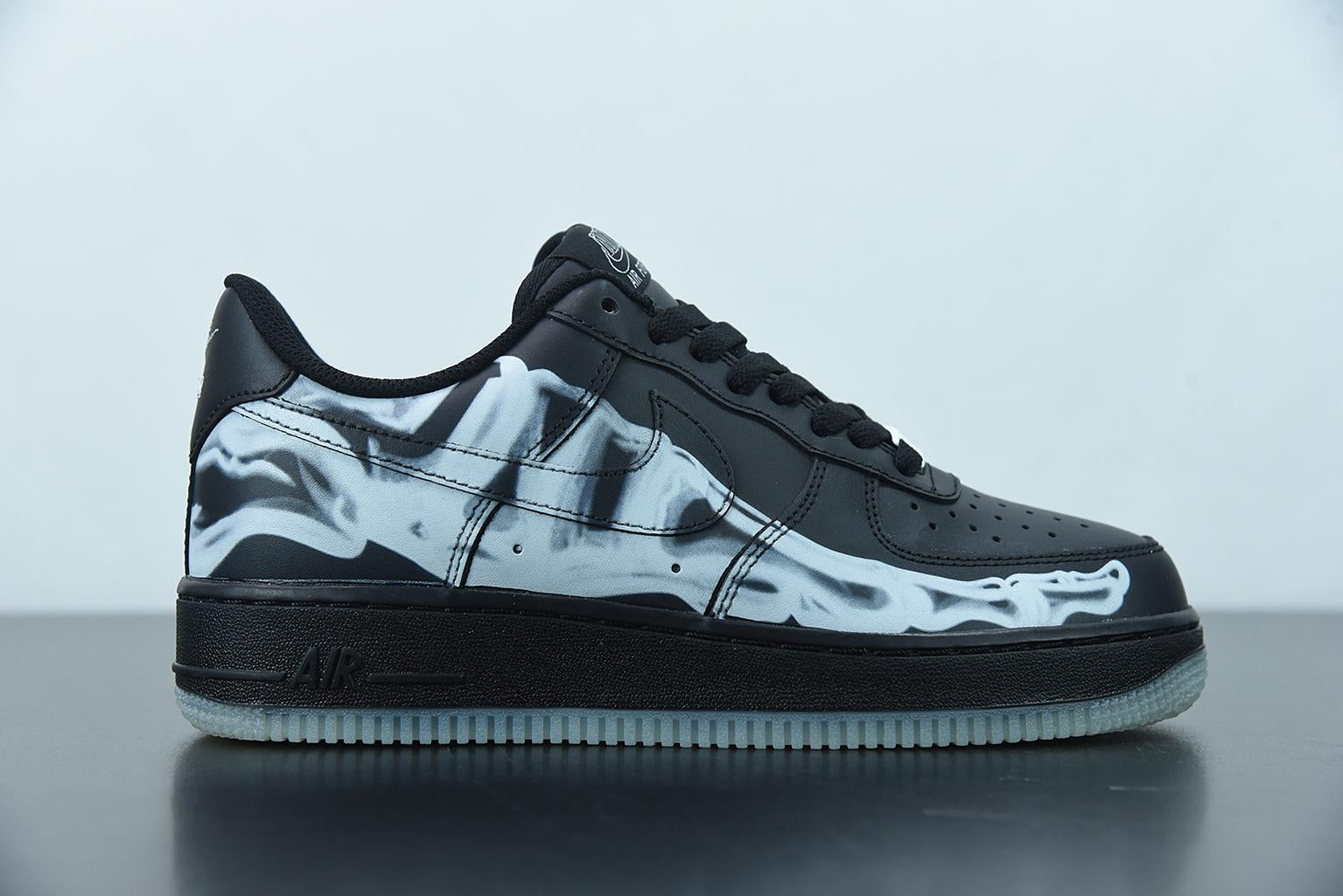 Nike Air Force 1 Skeleton Black