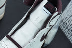 Nike Air Jordan 1 High Sail and Burgundy x A Ma Maniere
