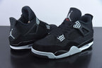 Nike Air Jordan 4 Retro Black Canvas