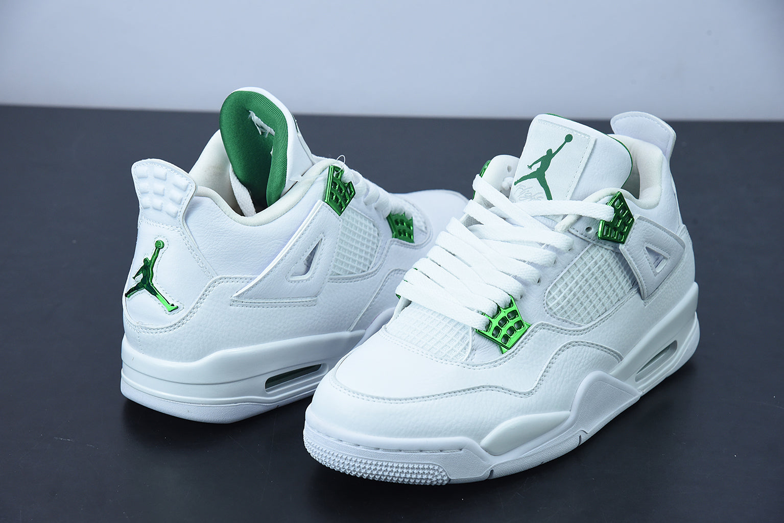 Nike Air Jordan 4 Green Metallic