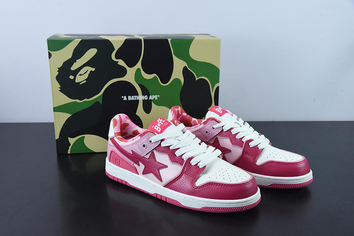 Bape Sta Low SK8 Camo Pink Main image