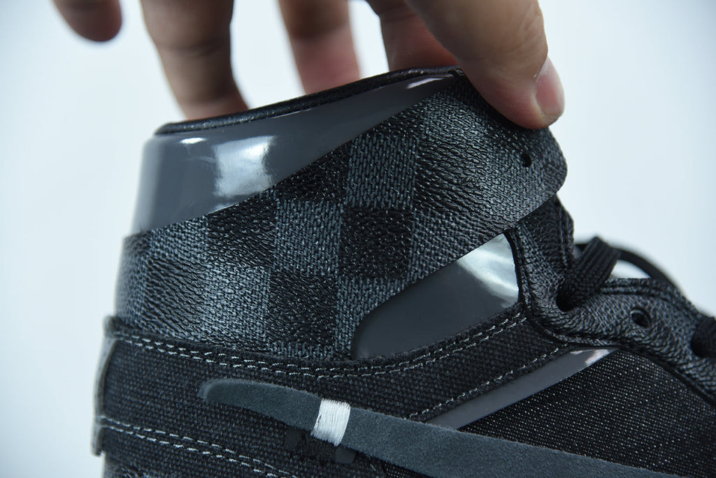 Nike Air Jordan 1 High Grey x Louis Vuitton