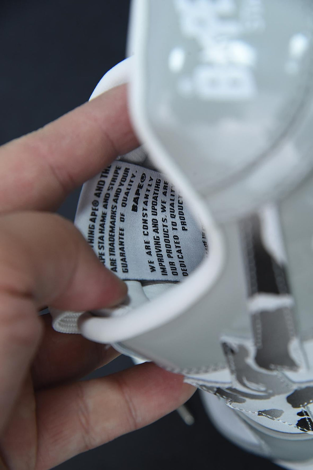 Bape Sta Low Camo Grey