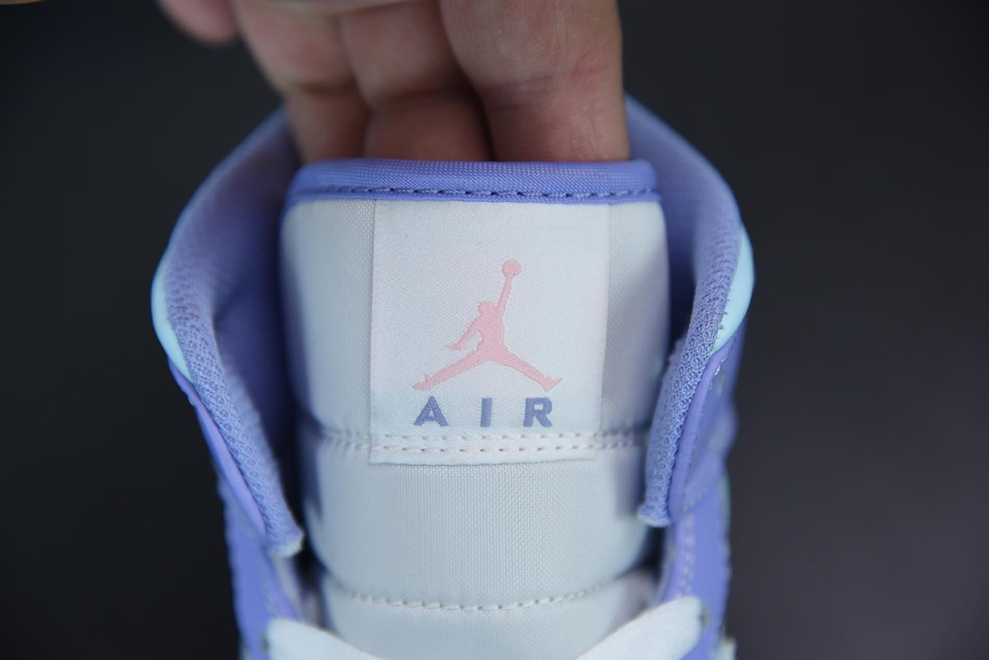 Nike Air Jordan 1 Mid Purple Aqua