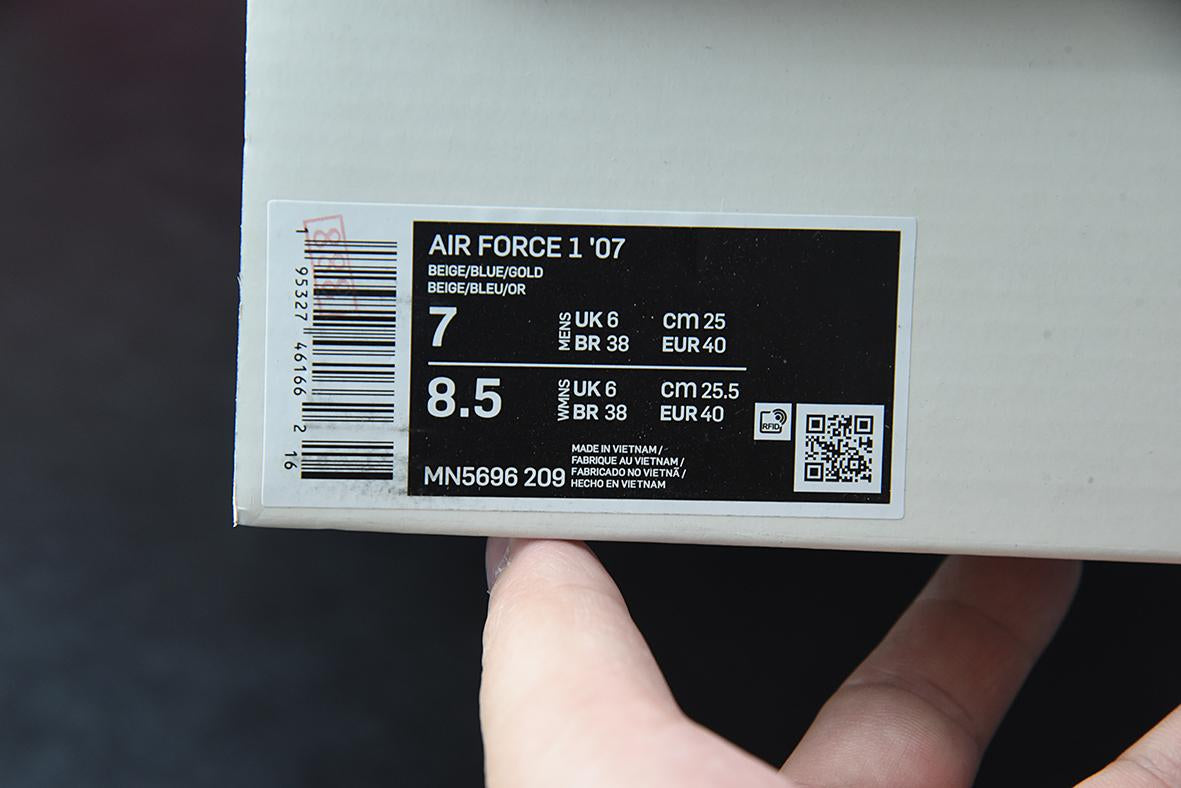 Nike Air Force 1 Essential ‘Beige/Blue’