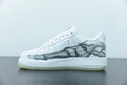 Nike Air Force 1 Skeleton White