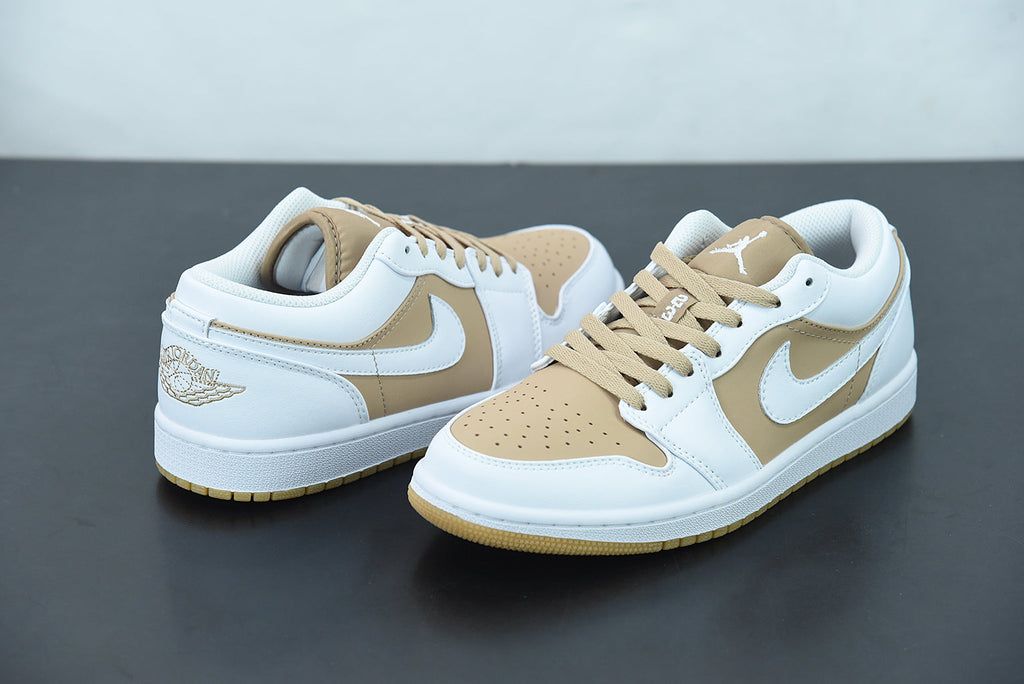 Nike Air Jordan 1 Low Hemp White