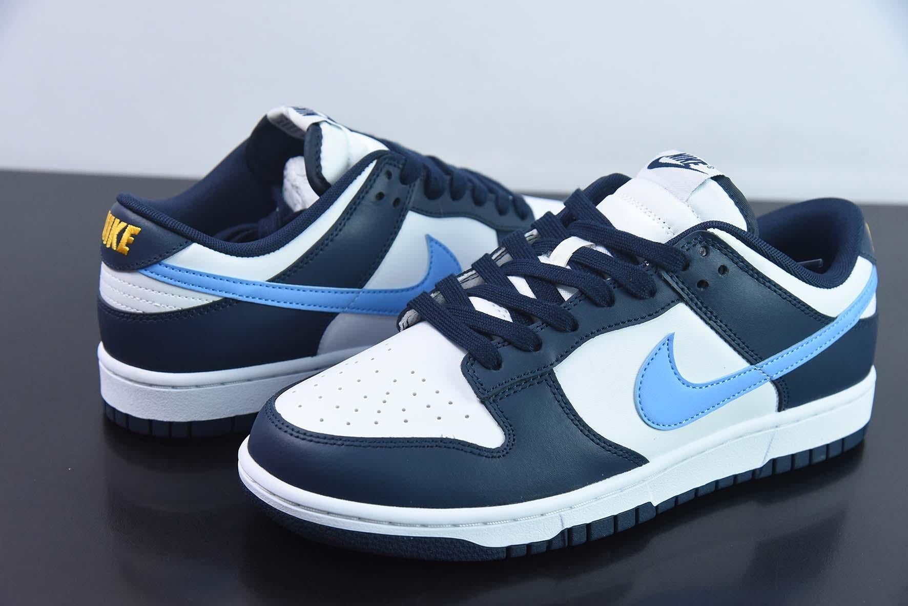 Nike Dunk Low Midnight Navy University Blue Men's Secondary image