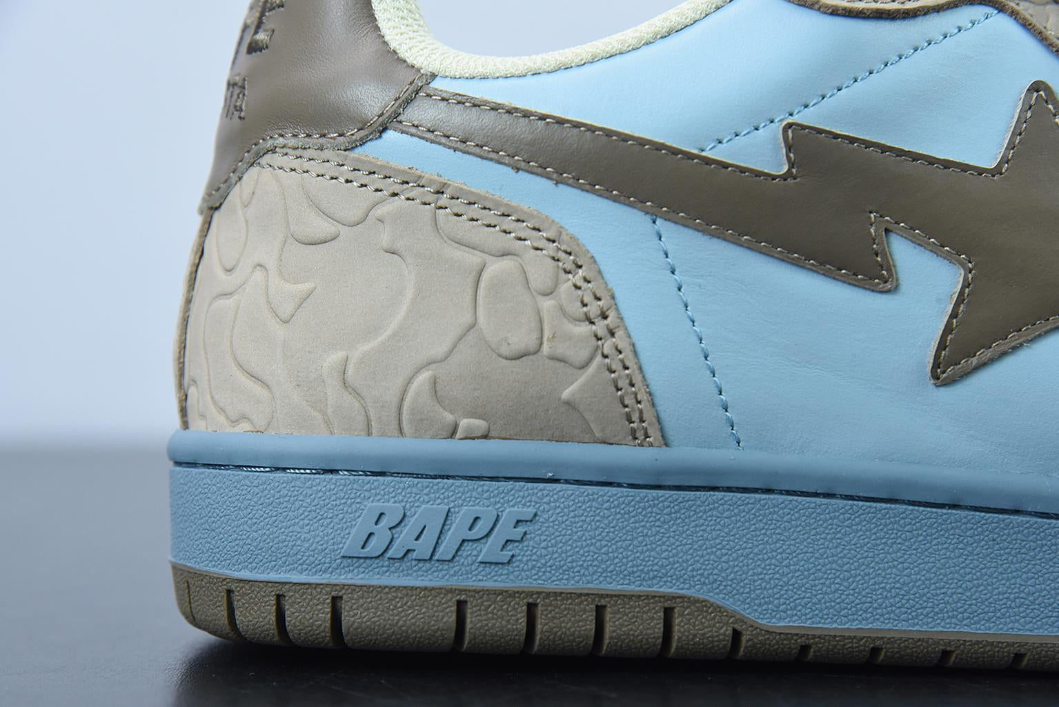 Bape Sta Court Low Sta Beige