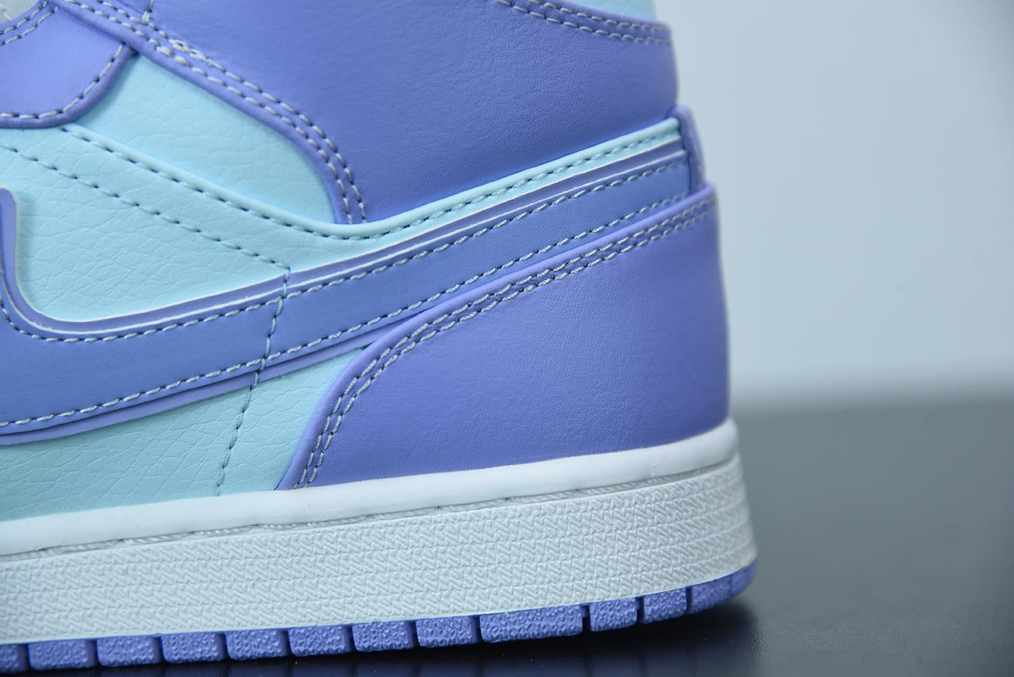 Nike Air Jordan 1 Mid Purple Aqua