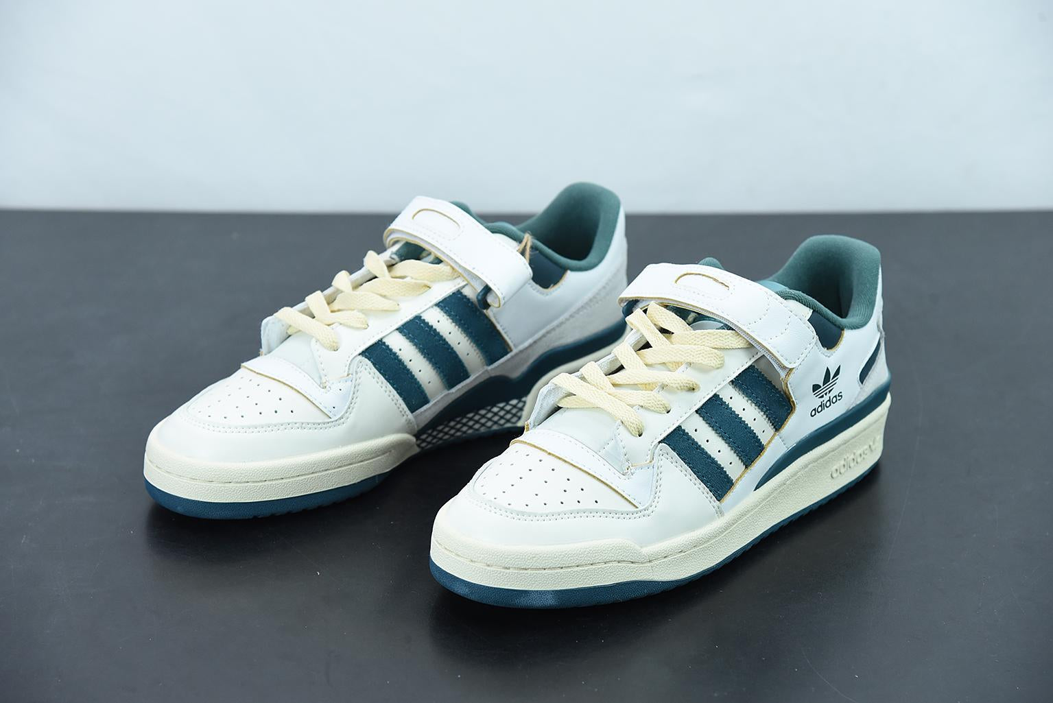 Adidas Forum 84 Low White Wild Teal Secondary image