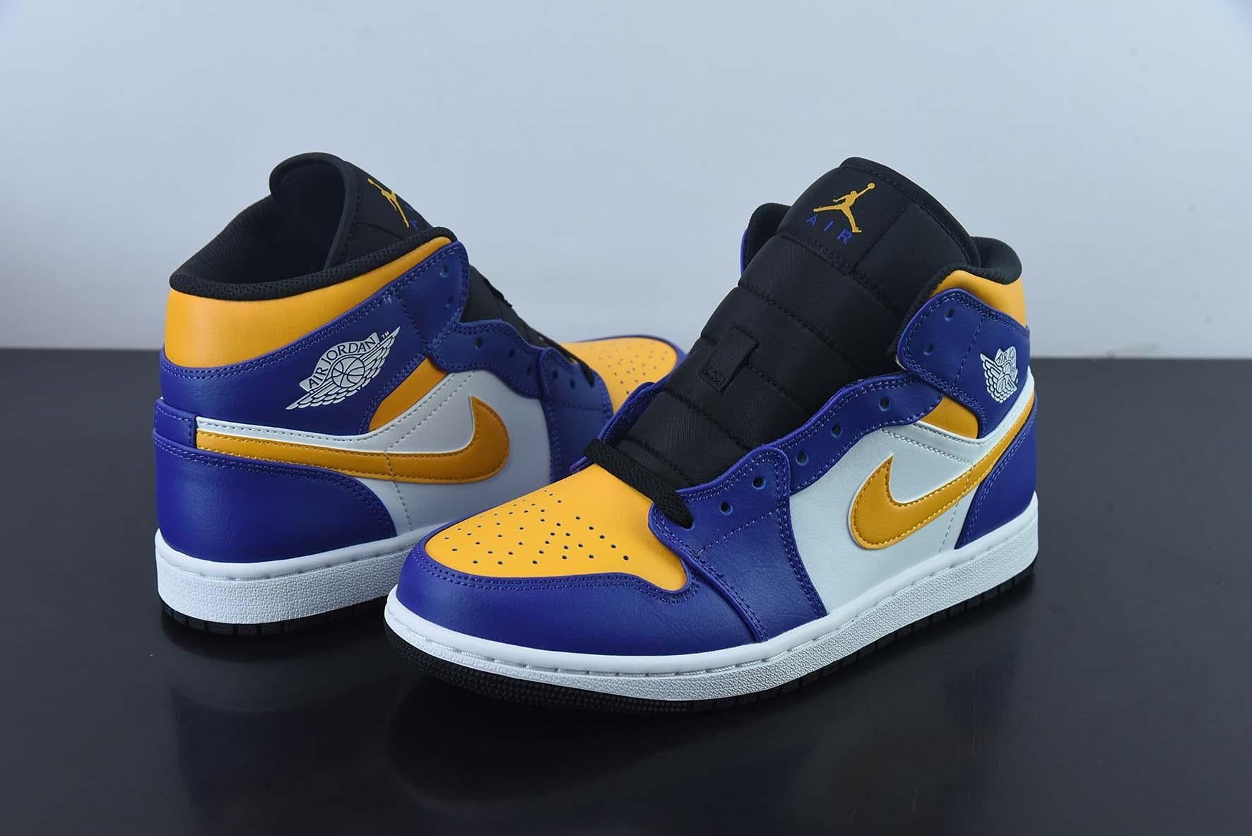 Nike Air Jordan 1 Mid Lakers