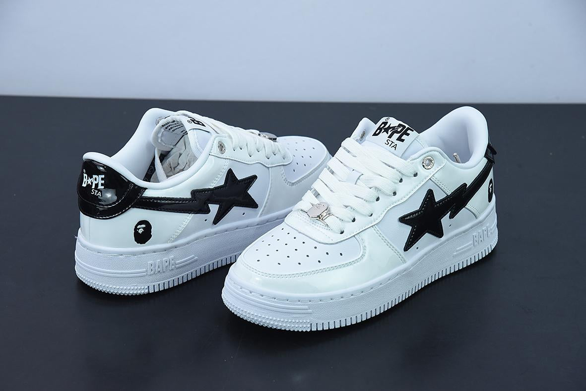 Bape Sta White Low
