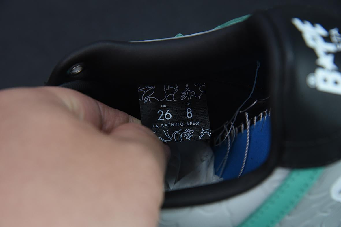 Bape Sta Low Green Comb