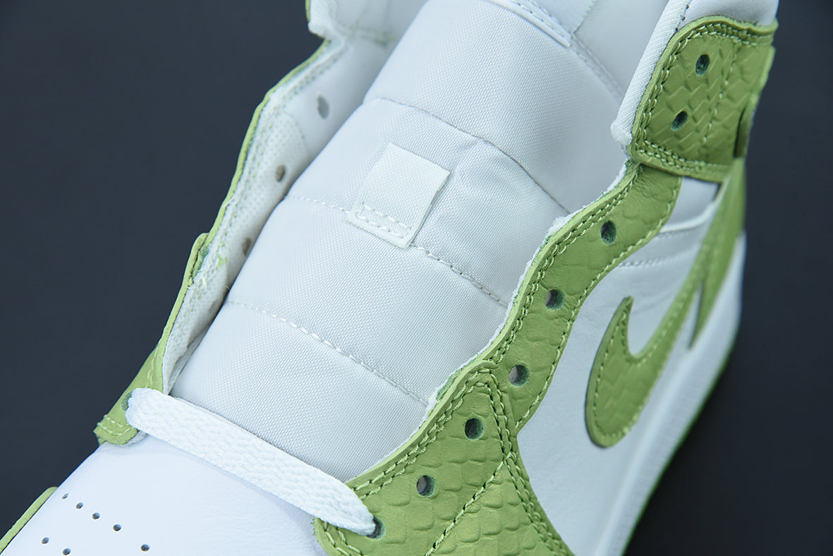 Nike Air Jordan 1 Mid Green Python