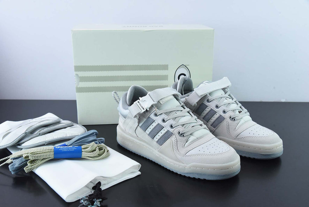 Adidas x Bad Bunny x Adidas Forum Buckle Low White