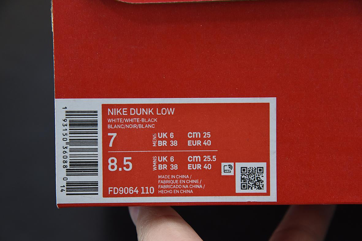 Nike Dunk Low White Black Royal