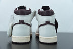 Nike Air Jordan 1 High Sail and Burgundy x A Ma Maniere