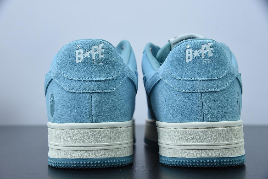 Bape Sta Low Suede Blue