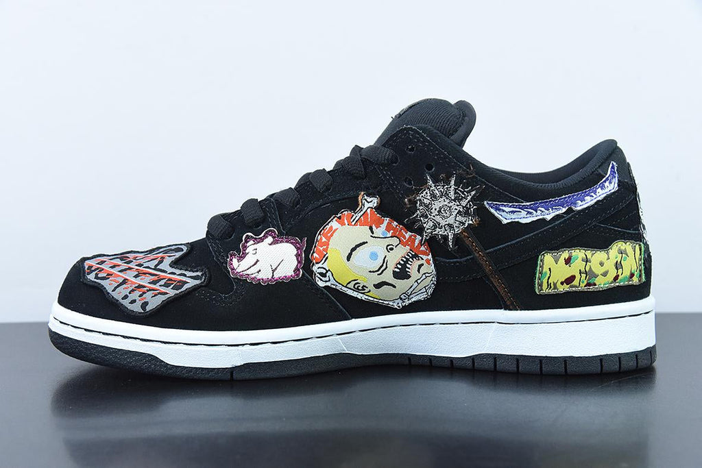 Nike SB Dunk Low Pro Black x Neckface