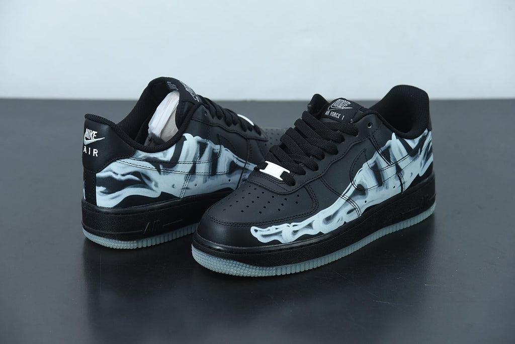 Nike Air Force 1 Skeleton Black