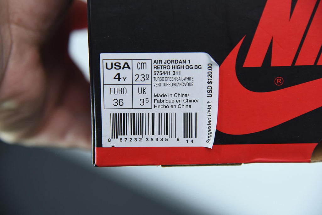 Nike Air Jordan 1 Retro High OG Turbo Green