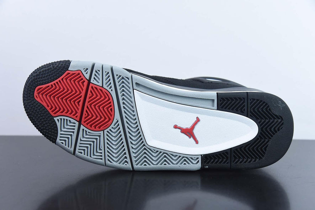 Nike Air Jordan 4 Retro Black Canvas