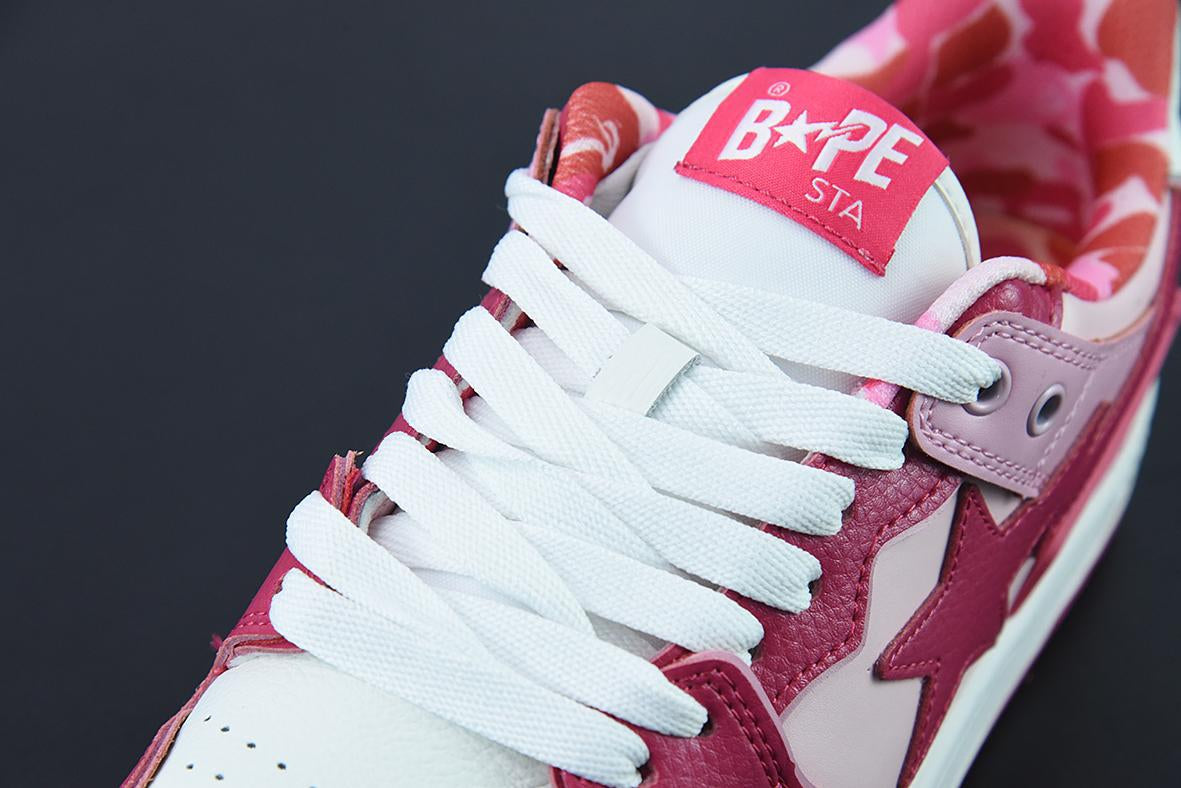 Bape Sta Low SK8 Camo Pink