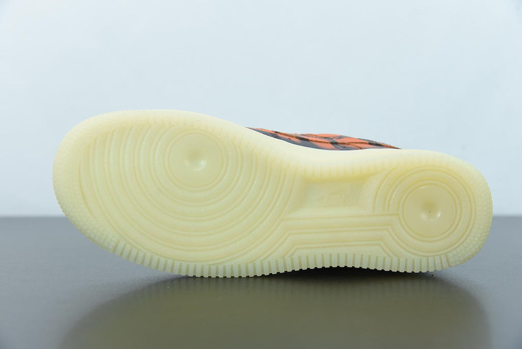 Nike Air Force Skeleton Orange