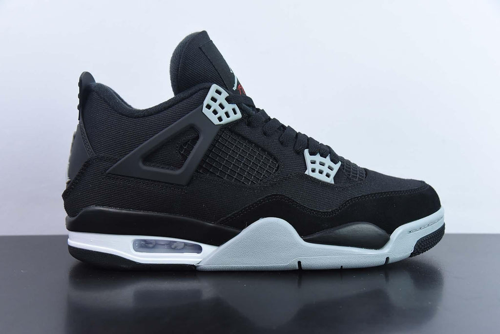 Nike Air Jordan 4 Retro Black Canvas