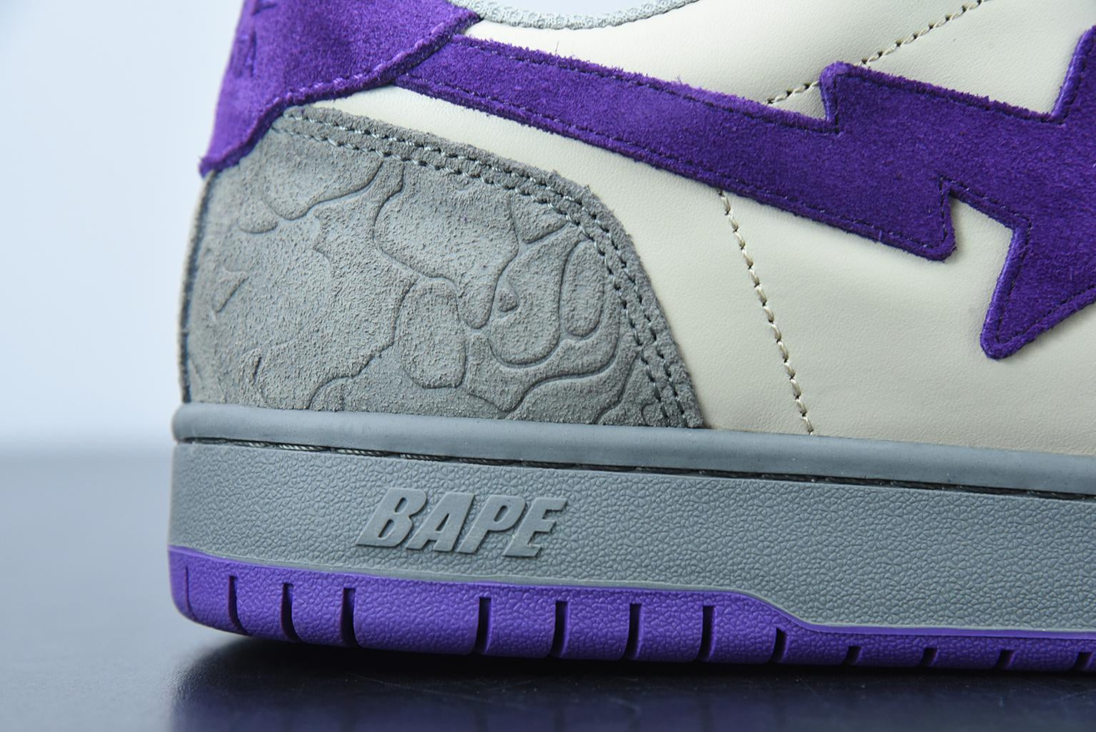 Bape Sta Mist Grey Royal Purple