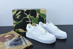 Bape Sta Low White Leather