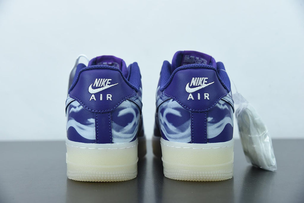 Nike Air Force 1 Skeleton Purple
