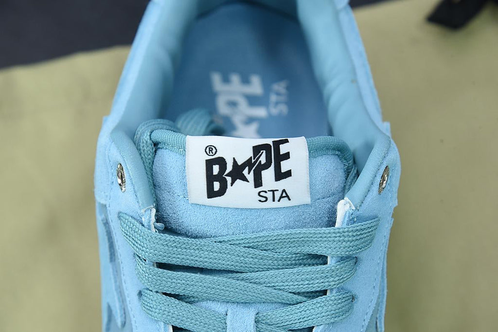 Bape Sta Low Suede Blue