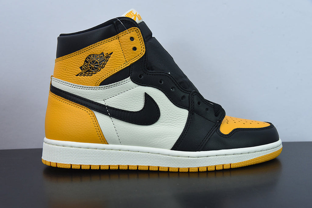 Nike Air Jordan 1 High Yellow Toe