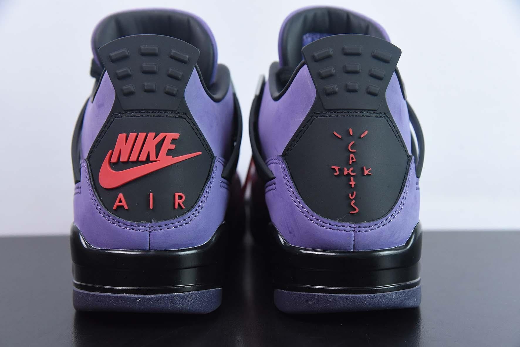 Nike Air Jordan 4 Retro - Travis Scott Purple (Friends and Family)