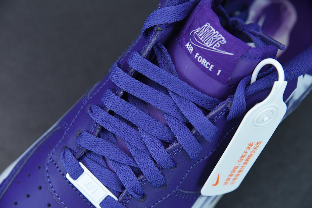Nike Air Force 1 Skeleton Purple