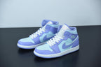 Nike Air Jordan 1 Mid Purple Aqua
