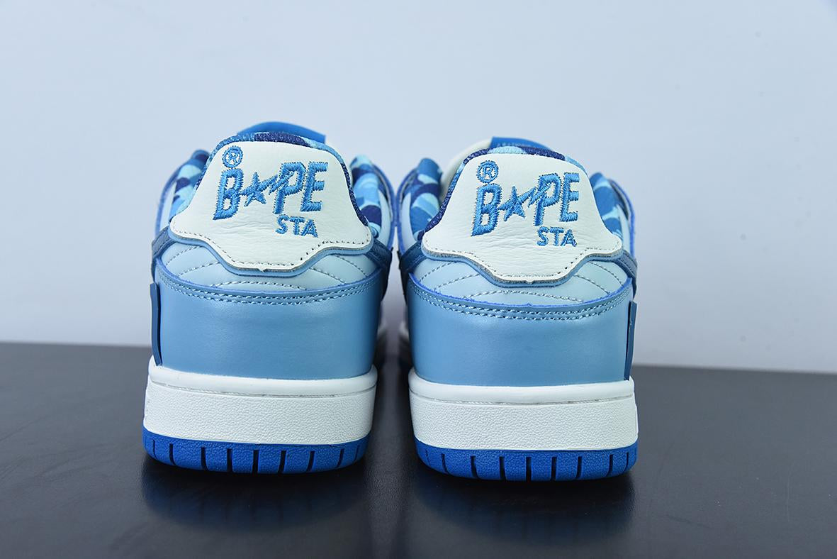 Bape Sta Low Camo Blue